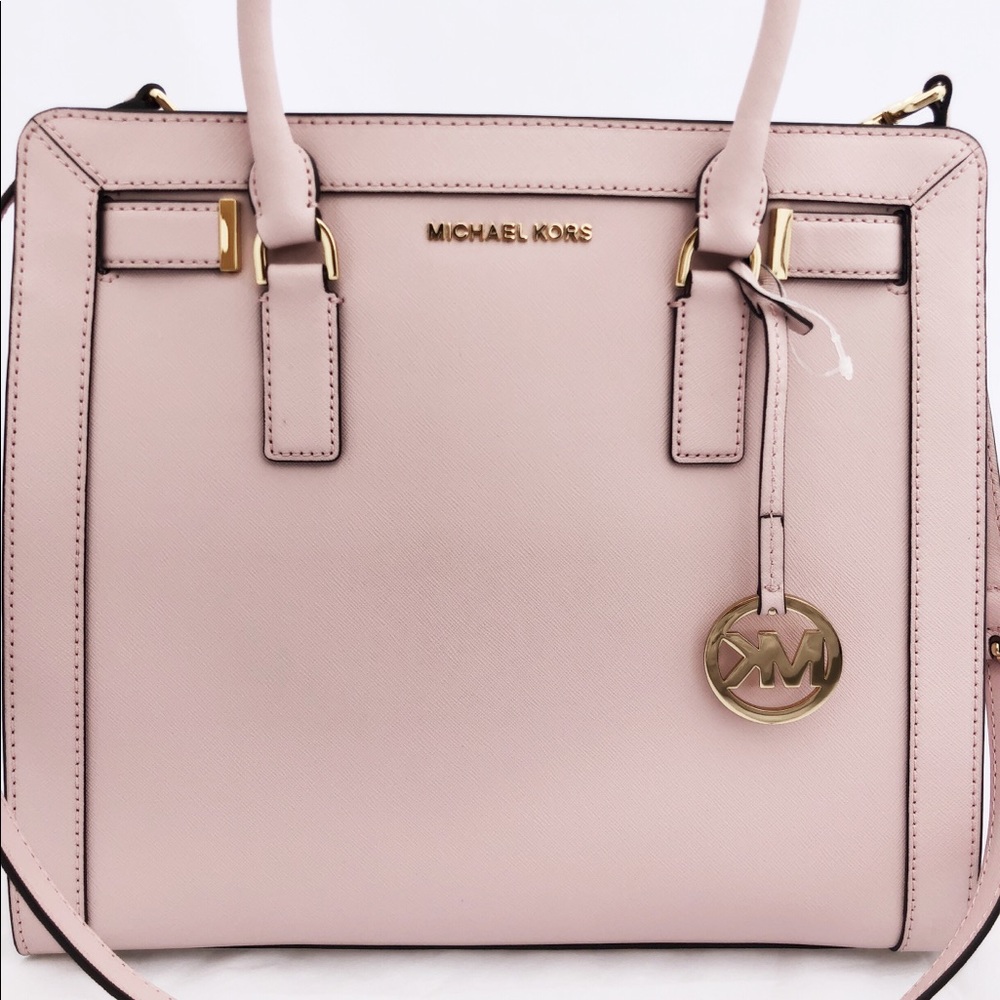 Michael Kors Dillon Large Satchel Crossbody Pink - Picture 4 of 7
